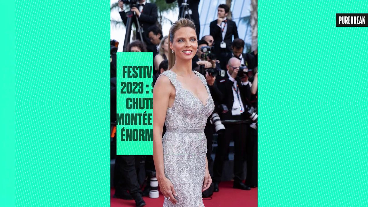 Festival de Cannes 2023 : Sylvie Tellier chute pendant la montée des marches, énorme moment de malaise