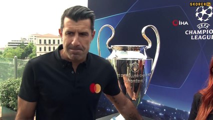 Luis Figo'dan Şampiyonlar Ligi finali tahmini! Galatasaray ve Fenerbahçe sözleri