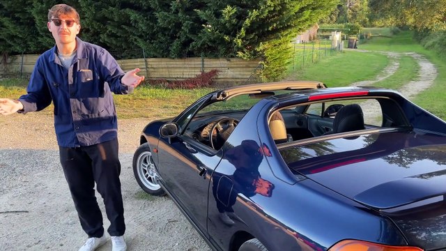 ESSAI - HONDA CRX DEL SOL VTI 160CH, MOTEUR EXCEPTIONNEL POUR VOITURE ATYPIQUE !