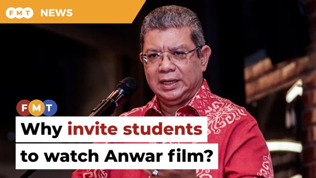 Wrong to invite students to watch Anwar film, says Bersatu MP