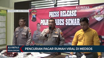 Tải video: Penangkapan Dua Pelaku Pencurian Pagar Rumah di Semarang Viral di Media Sosial