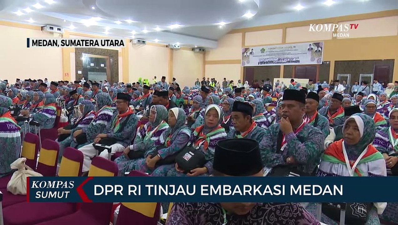 Embarkasi Medan Cermati Pendamping Haji