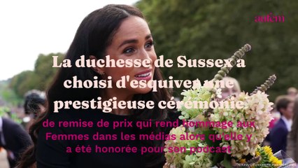 Meghan Markle : cet événement prestigieux qu'elle a choisi d'esquiver