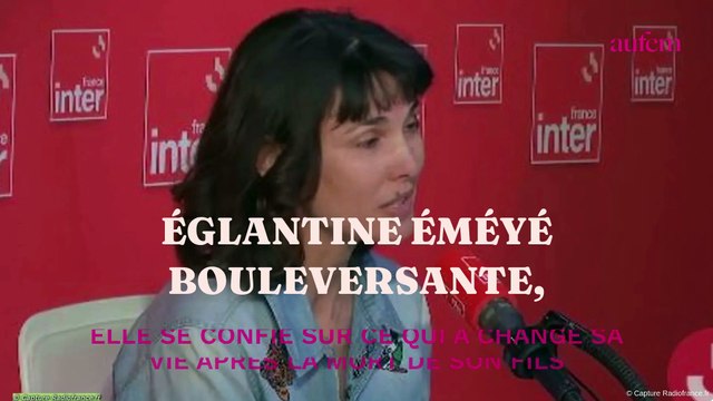 Eglantine Emeyé bouleversante, elle se confie sur ce qui a changé dans sa vie après la mort de son fils