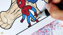 Mutant Spiderman Coloring Pages - Mutant Spiderman Group Coloring Pages - Coloring Pages