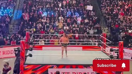 Matt Riddle vs Sami Zayn - WWE Raw
