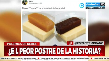 Polémica en las redes: ¿el "vigilante" es el peor postre de la historia?