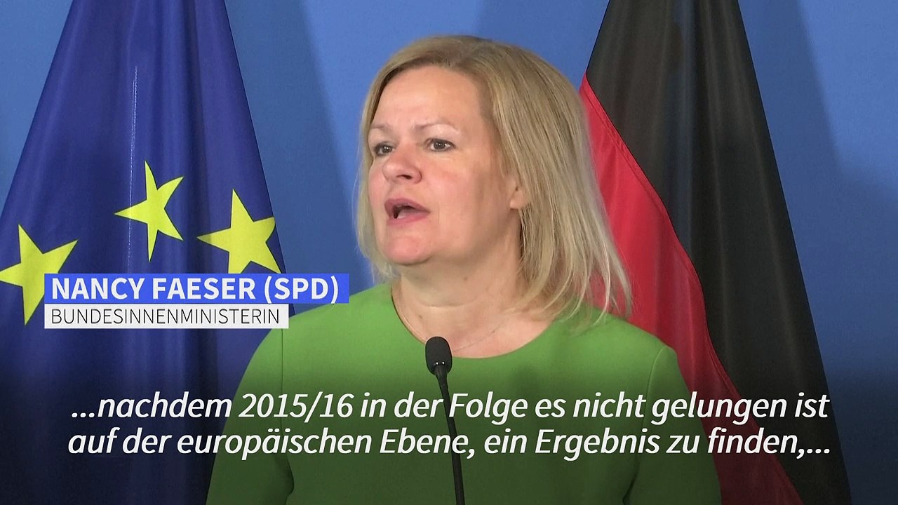Faeser: Europa unter Erfolgsdruck bei Migrationsabkommen