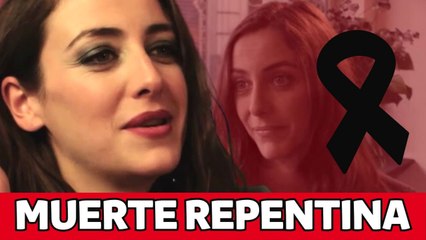 MUERE INESPERADAMENTE la conocida actriz española Rocío Borrallo: Tenía 42 años