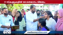 മണക്കാട് ഗേൾസ് സ്‌കൂളിലെത്തി വിദ്യാർഥിനികൾക്ക് മധുരം പങ്കുവച്ച് വിദ്യാഭ്യാസ മന്ത്രി