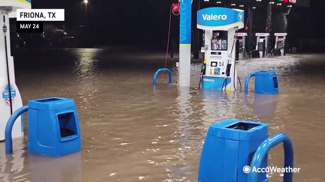 Texas, New Mexico receive hail, flooding, lightning