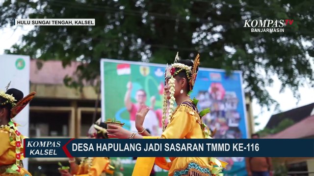 TMMD Ke-116 Hadir di Desa Hapulang, Kodim 1002/HST Siap Bantu Perekonomian Masyarakat