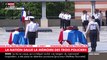 Hommage aux trois jeunes policiers tués: Le Président Emmanuel Macron dénonce 