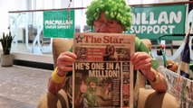 Watch John Burkhill's heartfelt thanks to Sheffield Star readers after smashing the Magic Million