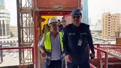 "الإطفاء" تواصل حملاتها التفتيشية على المشاريع قيد الإنشاء