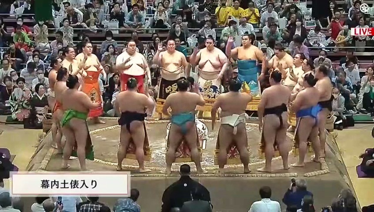 Natsu 2023, Makuuchi - Day 8 part 1/1