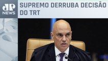 Alexandre de Moraes rejeita vínculo de emprego entre motoristas e aplicativos