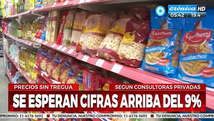 Inflación de mayo: se esperan cifras superiores al 9%