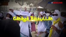 Hujan Guyur Bandara Madinah saat Kedatangan Jemaah Haji Indonesia