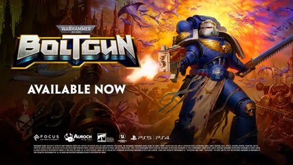 Warhammer 40000 Boltgun Launch Trailer PS