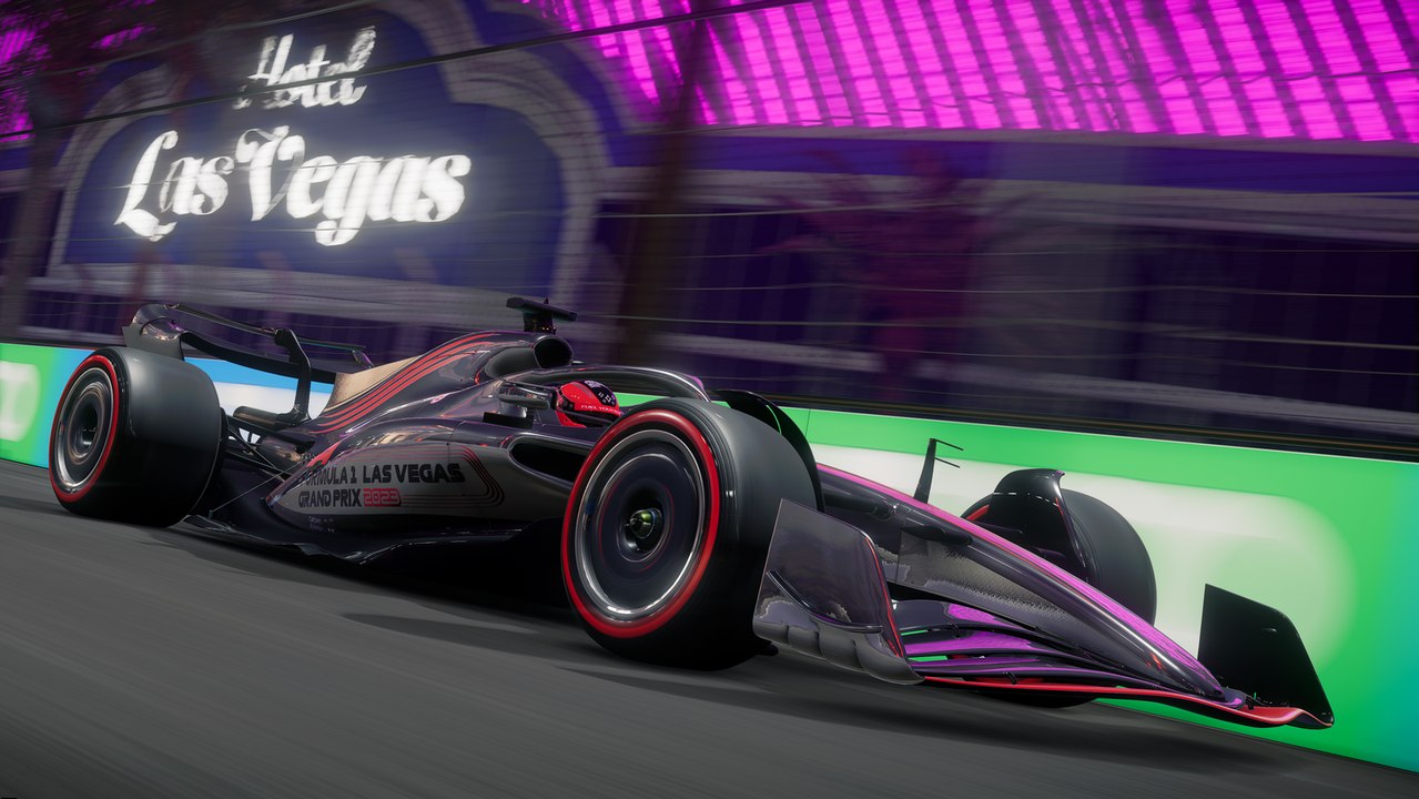 Debüt in F1 23: Im Cockpit durch Las Vegas