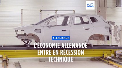 L'Allemagne entre en récession technique au premier trimestre 2023