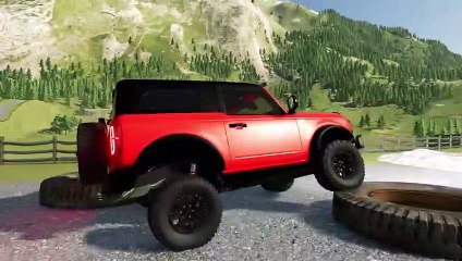 Farming Simulator 22 100 - COLORED FORD JEEP DEATH RUN