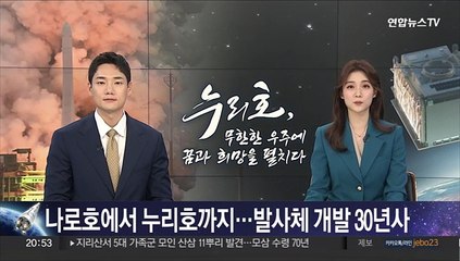 나로호에서 누리호까지…발사체 개발 30년 역사