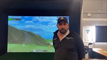 Eastbourne golf simulator is now fully up and running