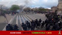 ❌LA PREUVE ➤ Matraquage à la manifestation contre la réforme des retraites à Paris