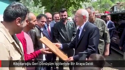 Kılıçdaroğlu Geri Dönüşüm İşçileriyle Bir Araya Geldi