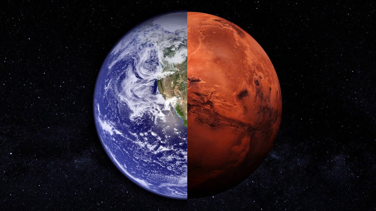 Formation des paysages sur Mars et sur la Terre - SVT collège