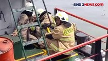 Kapal Pengangkut Solar Terbakar dan Meledak di Pelabuhan Muara Baru, ABK Terluka