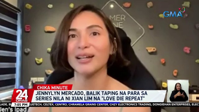 Jennylyn Mercado, balik taping na para sa series nila ni Xian Lim na Love. Die. Repeat | 24 Oras