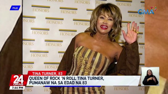 Queen of Rock 'N Roll Tina Turner, pumanaw na sa edad na 83 | 24 Oras