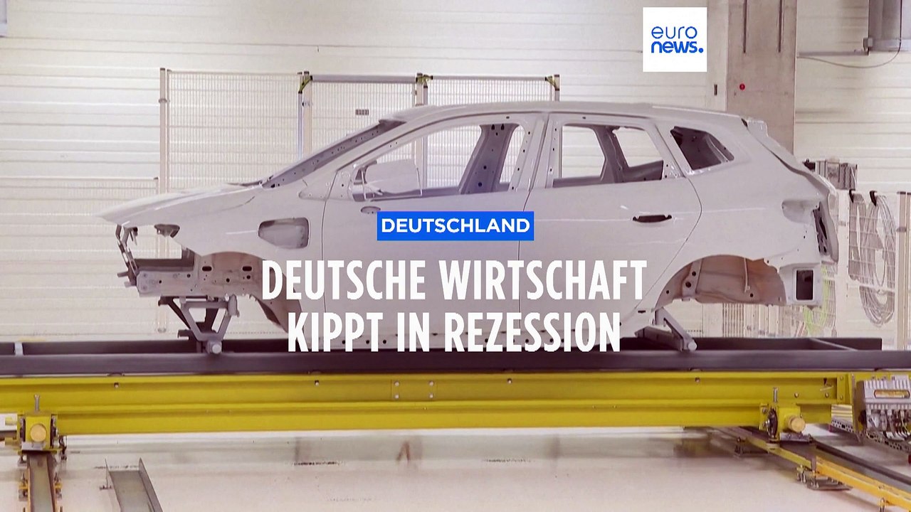 Größte Volkswirtschaft der EU als Schlusslicht: Deutschland in Rezession gerutscht