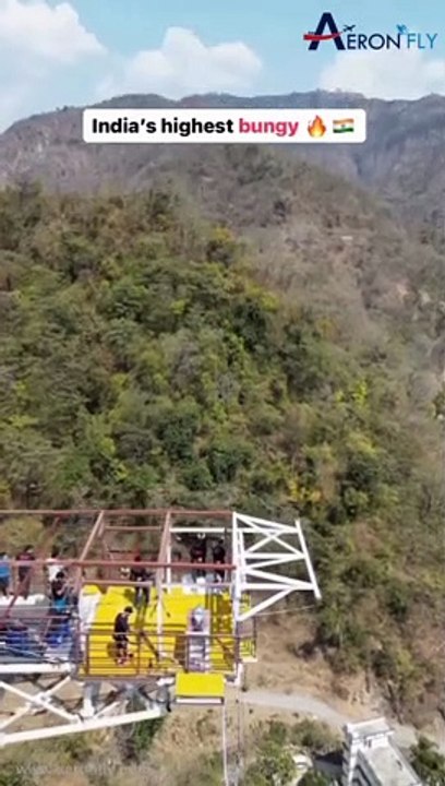 India's Highest Bungy Jumping Places In India | Make Your Safar Suhana | AeronFly | Travel With AeronFly