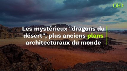 Dragons du désert : les mystérieux et plus anciens plans architecturaux du monde