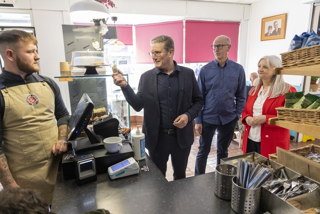 Sir Keir Starmer in Kirkcaldy