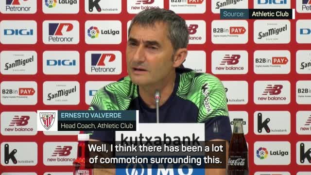 Valverde surprised by Vinicius red after racist abuse