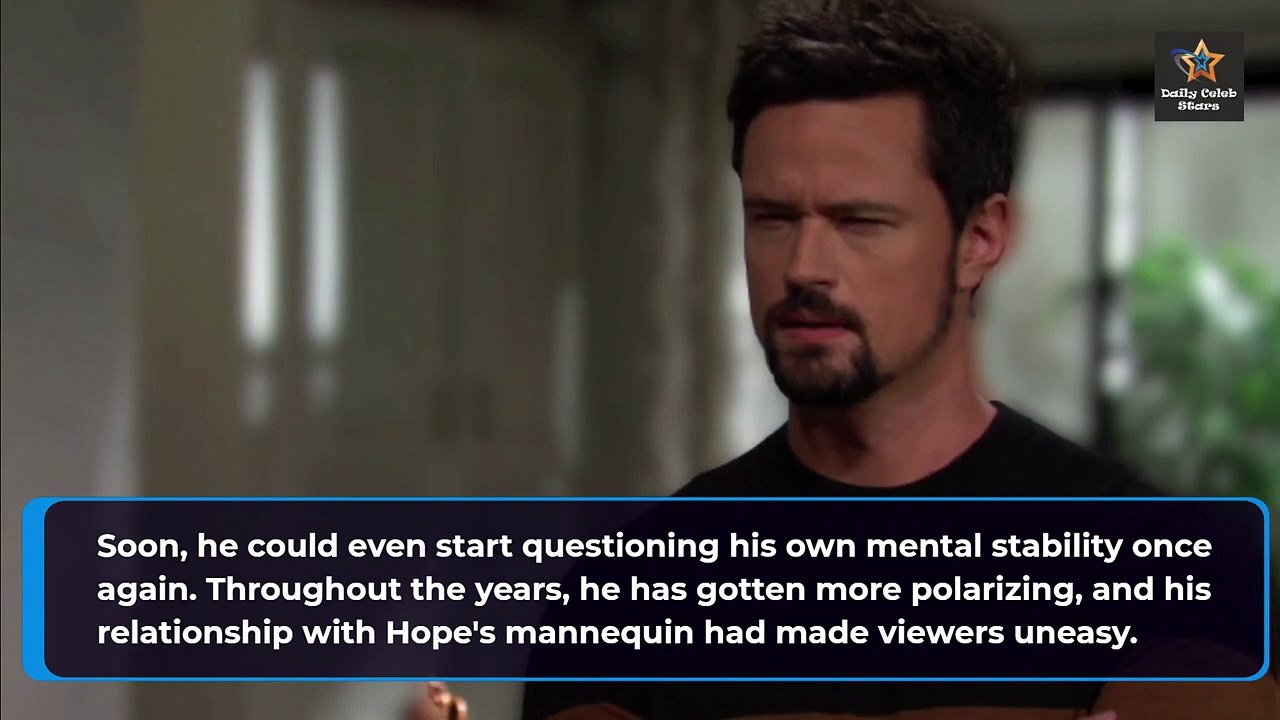 Thomas Ticking Time Bomb Before Shock Diagnosis Bold and the Beautiful Spoilers