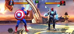 Captain america Vs red skull Fighting scene // Red skull has Tesseract use in fight