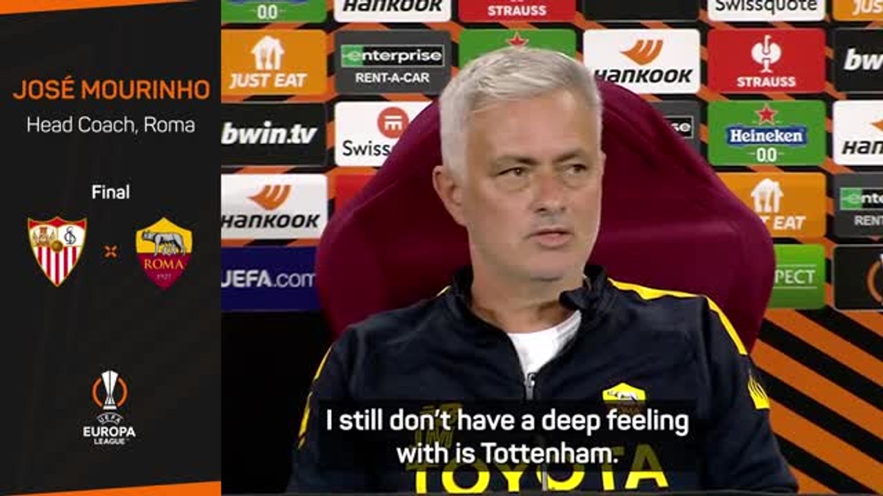 Mourinho has 'no deep feeling' for Tottenham