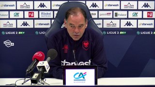 J37 Ligue 2 BKT : La conférence de presse avant SMCaen  / AS Saint-Étienne