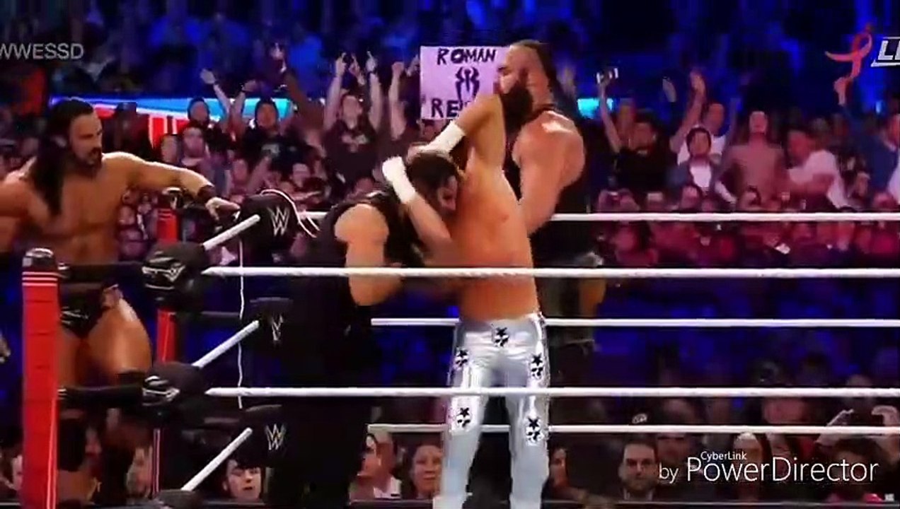 Wwe Punjabi- Roman Reigns - Shield Vs Braun Strowman -Ziggler -Drew-Punjabi song Dubbed -2018