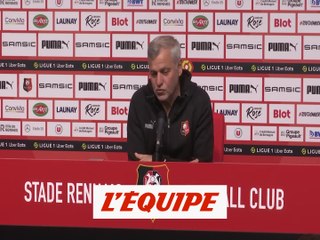 Genesio : « N'avoir aucun regret » - Foot - L1 - Rennes