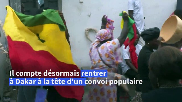 Sénégal: l'opposant Sonko, menacé d'inéligibilité, lance un nouveau défi au pouvoir