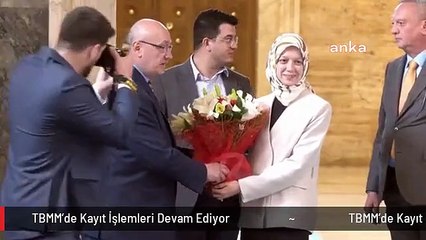 TBMM'de Kayıt İşlemleri Devam Ediyor