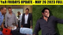 CBS Young And The Restless Spoilers Fridays (5 26 2023) - Adam is in danger by Nate and Audra