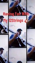 Sympas ma nouvelle guitare à 12 cordes